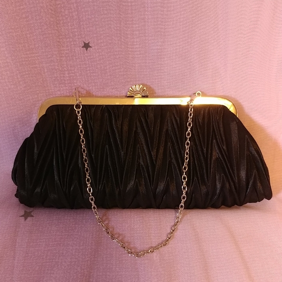 👛Elegant Black Clutch - Picture 2 of 5